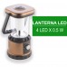 Lampada – Lanterna Dotata Di 4 Led X 0.5W Dotata Di Una Manopola Accensione/Spegnimento Lampada – Lanterna Dotata Di 4 Led X 0.5W Dotata Di Una Manopola Accensione/Spegnimento