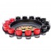 Set Roulette Russa Drinking Con Bicchierini In Vetro 8 Rossi E 8 Neri Mod: MB-34 Set Roulette Russa Drinking Con Bicchierini In Vetro 8 Rossi E 8 Neri Mod: MB-34