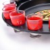 Set Roulette Russa Drinking Con Bicchierini In Vetro 8 Rossi E 8 Neri Mod: MB-34 Set Roulette Russa Drinking Con Bicchierini In Vetro 8 Rossi E 8 Neri Mod: MB-34
