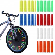 CATARIFRANGENTI PER BICI PACK 12 PEZZI COLORATI ADATTI A TUTTI I TIPI DI RUOTE CATARIFRANGENTI PER BICI PACK 12 PEZZI COLORATI ADATTI A TUTTI I TIPI DI RUOTE