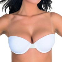 REGGISENO ARIS SAMANTHA A BALCONCINO BANDA DORSALE SPALLINE TRASPARENTI COPPA B