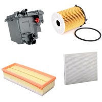 KIT TAGLIANDO PER PER 307 1.6 HDI/ 16V FAP CV 90 (03/2005>) + 4FILTRI