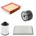 KIT TAGLIANDO PER MULTIPLA 1.9 JTD (186) CV 115/120 (02/2005>) + 4 FILTRI KIT TAGLIANDO PER MULTIPLA 1.9 JTD (186) CV 115/120 (02/2005>) + 4 FILTRI