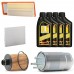 KIT TAGLIANDO PER PUNTO EVO 1.3 MULTIJET CV 75 (07/2008>) + 4LT OLIO 5w40 KIT TAGLIANDO PER PUNTO EVO 1.3 MULTIJET CV 75 (07/2008>) + 4LT OLIO 5w40