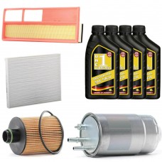 Kit tagliando per Mito 1.3 JTD Cv 95 (11/09-) composto da: filtro olio, filtro aria, filtro carburante, filtro abitacolo + 4 LITRI OLIO ONE LUBRICANT 5w30 Kit tagliando per Mito 1.3 JTD Cv 95 (11/09-) composto da: filtro olio, filtro aria, filtro carburante, filtro abitacolo + 4 LITRI OLIO ONE LUBRICANT 5w30