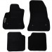 Tappetini auto in moquette con logo compatibili 500L - 4 clip di fissaggio Tappetini auto in moquette con logo compatibili 500L - 4 clip di fissaggio