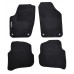 Tappetini auto in moquette compatibile per Volkswagen Polo del 2005 con 4 clip di fissaggio Tappetini auto in moquette compatibile per Volkswagen Polo del 2005 con 4 clip di fissaggio