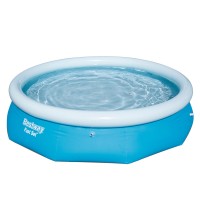 Piscina Gonfiabile Tonda In Pvc Capacità 3.638 Lt. Facile Da Istallare Mod 57266