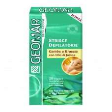 Strisce depilatorie gambe e braccia GEOMAR con olio di ...