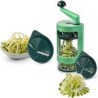 TAGLIA VERDURE AFFETTA VERDURE MANUALE DA CUCINA CON DUE LAME SALVAFRESCHEZZA