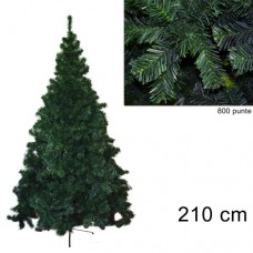 Albero di Natale folto Pino della Norvegia 210cm 9164