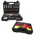 KIT 92 PEZZI CHIAVI A CRICCHETTO BUSSOLA IN VALIGETTA PROFESSIONALE WOLFSBURG KIT 92 PEZZI CHIAVI A CRICCHETTO BUSSOLA IN VALIGETTA PROFESSIONALE WOLFSBURG