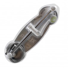 COLONNINA UNIVERSALE ASTA SALISCENDI BIANCO IN PVC CON DOCCIA MONOGETTO RILUX COLONNINA UNIVERSALE ASTA SALISCENDI BIANCO IN PVC CON DOCCIA MONOGETTO RILUX