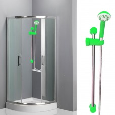 COLONNINA UNIVERSALE ASTA SALISCENDI VERDE IN PVC CON DOCCIA MONOGETTO RILUX COLONNINA UNIVERSALE ASTA SALISCENDI VERDE IN PVC CON DOCCIA MONOGETTO RILUX