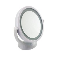 SPECCHIO TRUCCO CON LED CIRCOLARE BC-1008 CON ROTAZIONE 180° 0064