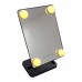 SPECCHIO TRUCCO CON 4 LAMPADINE COSMETIC MIRROR CON ROTAZIONE 180° 1886 SPECCHIO TRUCCO CON 4 LAMPADINE COSMETIC MIRROR CON ROTAZIONE 180° 1886