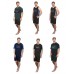 ALV BY ALVIERO MARTINI COMPLETINO UOMO ESTIVO REALIZZATO IN COTONE FRENCH TERRY ALV BY ALVIERO MARTINI COMPLETINO UOMO ESTIVO REALIZZATO IN COTONE FRENCH TERRY