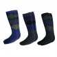 SET CALZE LUNGHE IN LANA 80% DA UOMO INVERNALI FANTASIA ROMBI