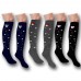 PACK CALZETTONI LUNGHI FANTASIA CUORI CALDO COTONE DONNA TAGLIA UNICA MOD. F-954 PACK CALZETTONI LUNGHI FANTASIA CUORI CALDO COTONE DONNA TAGLIA UNICA MOD. F-954