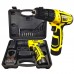 Trapano avvitatore cordless 10,8V valigetta e punte con mandrino autosserante con impugnatura morbida - EGCD10V Trapano avvitatore cordless 10,8V valigetta e punte con mandrino autosserante con impugnatura morbida - EGCD10V