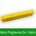 Doppio Metro Da Carpentiere Pieghevole Da 1 Metro In Plastica Di Alta Qualità.