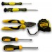  Set Da 6 Pezzi Professionale: 2 Cacciaviti, 2 Cacciaviti Di Precisione, 1 Pinza, 1 Metro Mod:DD-171096