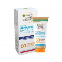 GARNIER AMBRE SOLAIRE UV CREMA GEL VISO ADVANCED SENSITIVE IP50+ PROTEZIONE MOLTO ALTA 50ml - 2808