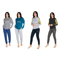 Givova Pigiama Lungo donna In Caldo Cotone In Varie Taglie