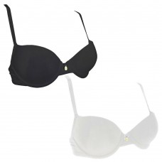 Reggiseno Laura Biagiotti GIULIA BLA90133S modello imbottito con coppe preformate e lisce, ferretto, spalline regolabili, bretelle elastiche