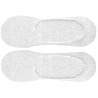 SET 12 SALVAPIEDI UOMO CON SILICONE TRASPIRANTI E ANTISCIVOLO COLORE BIANCO Tg 40-46 COD.NA3201-3