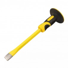 SCALPELLO A PUNTA PIATTA IN MURATURA RESISTENTE CON IMPUGNATURA DI PROTEZIONE DESIGN ERGONOMICO SCALPELLO A PUNTA PIATTA IN MURATURA RESISTENTE CON IMPUGNATURA DI PROTEZIONE DESIGN ERGONOMICO