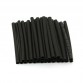 TUBI TERMORESTRINGENTI 4*100 mm 2:1 D: 4 d: 2mm 40 pezzi nero