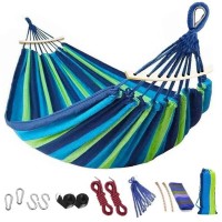amaca da esterno double 200 x 150cm portatile telo resistente e 200 kg