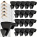 Connettore ganci appendiabiti plastica risparmio spazio kit da 10 pezzi Connettore ganci appendiabiti plastica risparmio spazio kit da 10 pezzi
