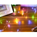 2 MICROLED CATENA LINEARE 50 LED MULTICOLOR 5M BATTERIA 3 GIOCHI DI LUCE NATALE 2 MICROLED CATENA LINEARE 50 LED MULTICOLOR 5M BATTERIA 3 GIOCHI DI LUCE NATALE