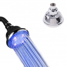SOFFIONE DOCCIA PORTATILE A LED AD ALTA PRESSIONE LED DI VARI COLORI