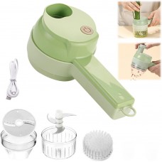 TAGLIA VERDURE ELETTRICO PORTATILE 4 IN 1, ROBOT DA CUCINA SENZA FILI TAGLIA VERDURE ELETTRICO PORTATILE 4 IN 1, ROBOT DA CUCINA SENZA FILI