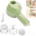 TAGLIA VERDURE ELETTRICO PORTATILE 4 IN 1, ROBOT DA CUCINA SENZA FILI TAGLIA VERDURE ELETTRICO PORTATILE 4 IN 1, ROBOT DA CUCINA SENZA FILI