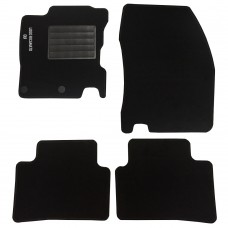 tappetini auto due clip compatibili per qashqai serie 2 sagomati in moquette con logo ricamato tappetini auto due clip compatibili per qashqai serie 2 sagomati in moquette con logo ricamato