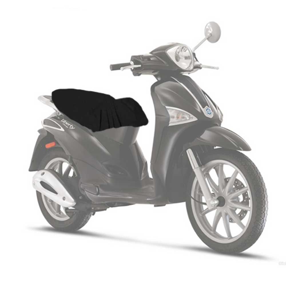 COPRISELLA SCOOTER UNIVERSALE IMPERMEABILE MOTO COPERTURA SELLA NERO OFFERTA